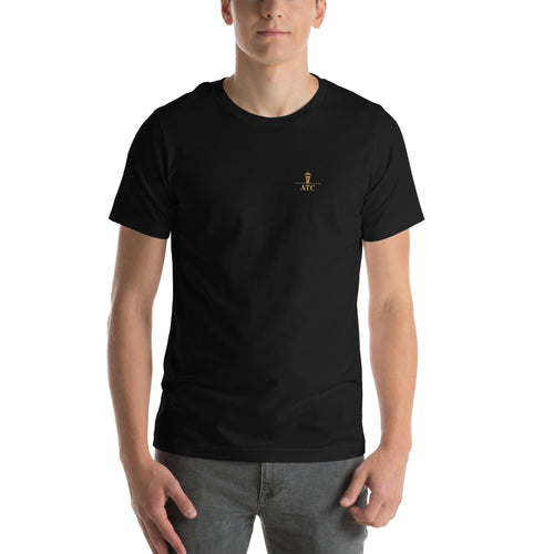 Air traffic control t-shirt Night Shift Edition – vintage tower, radar and short-final back print